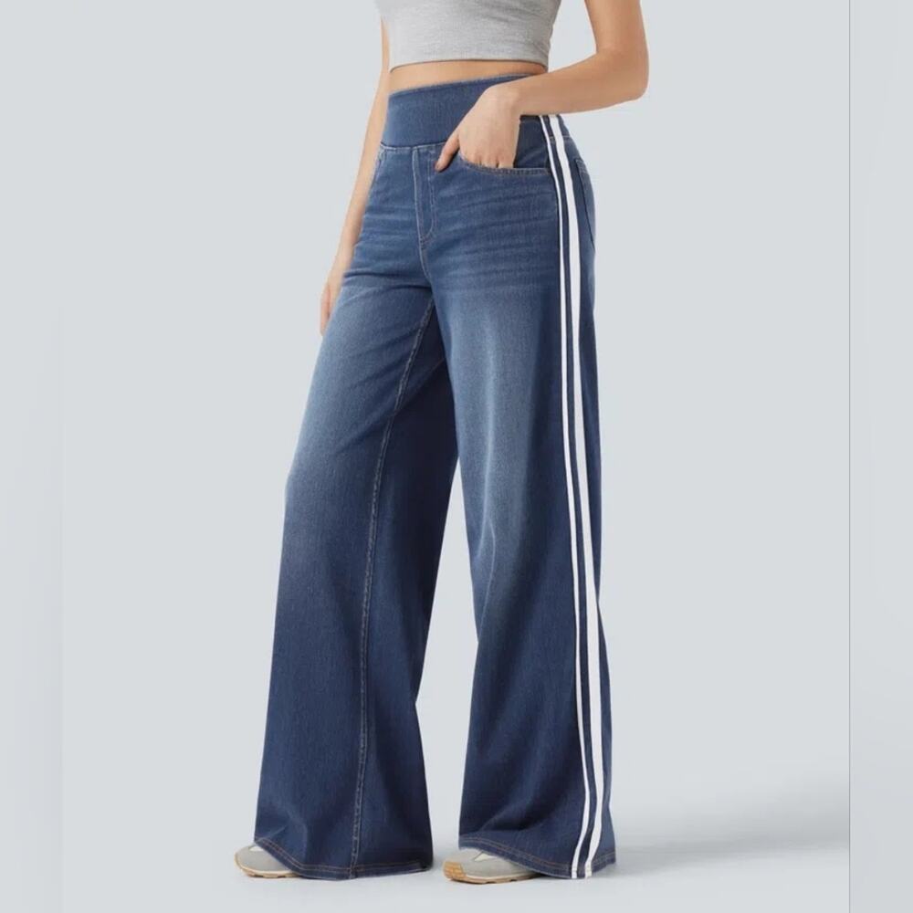 New Halara Wide Leg Jeans Size Medium